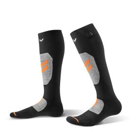 VEVOR Heated Socks, 5000mAh Battery Powered, Rechargeable Heating Socks with 4 Heating Levels, Electric Heated Sock with APP Control for Men Wome